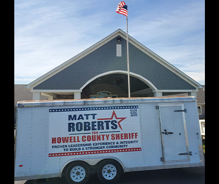 Trailer with Matt Roberts for Howell County Sheriff