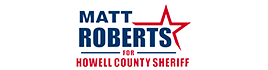 Matt Roberts for Howell County Sheriff Logo